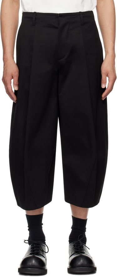 Housut ADER ERROR ADER error Product. 83 Cropped Balloon Trousers Musta | BO01SSSA0206BK, 0