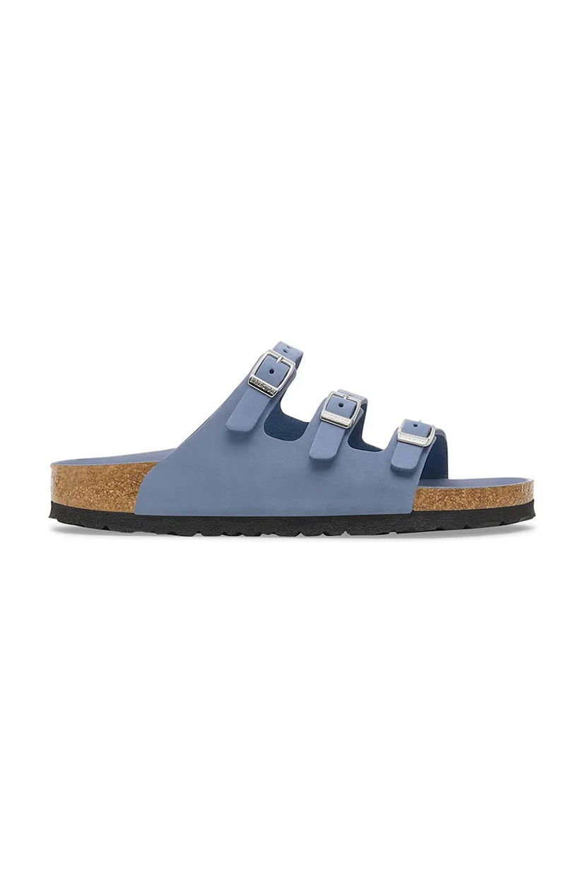Tennarit ja kengät Birkenstock Birkenstock Florida HEX Leather Slides Sininen | 1030380