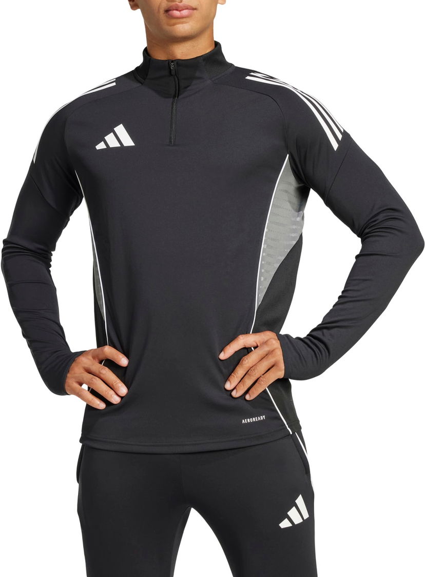 Villapaita adidas Originals Adidas TIRO25C TR Long Sleeve Training Top Musta | jj1515