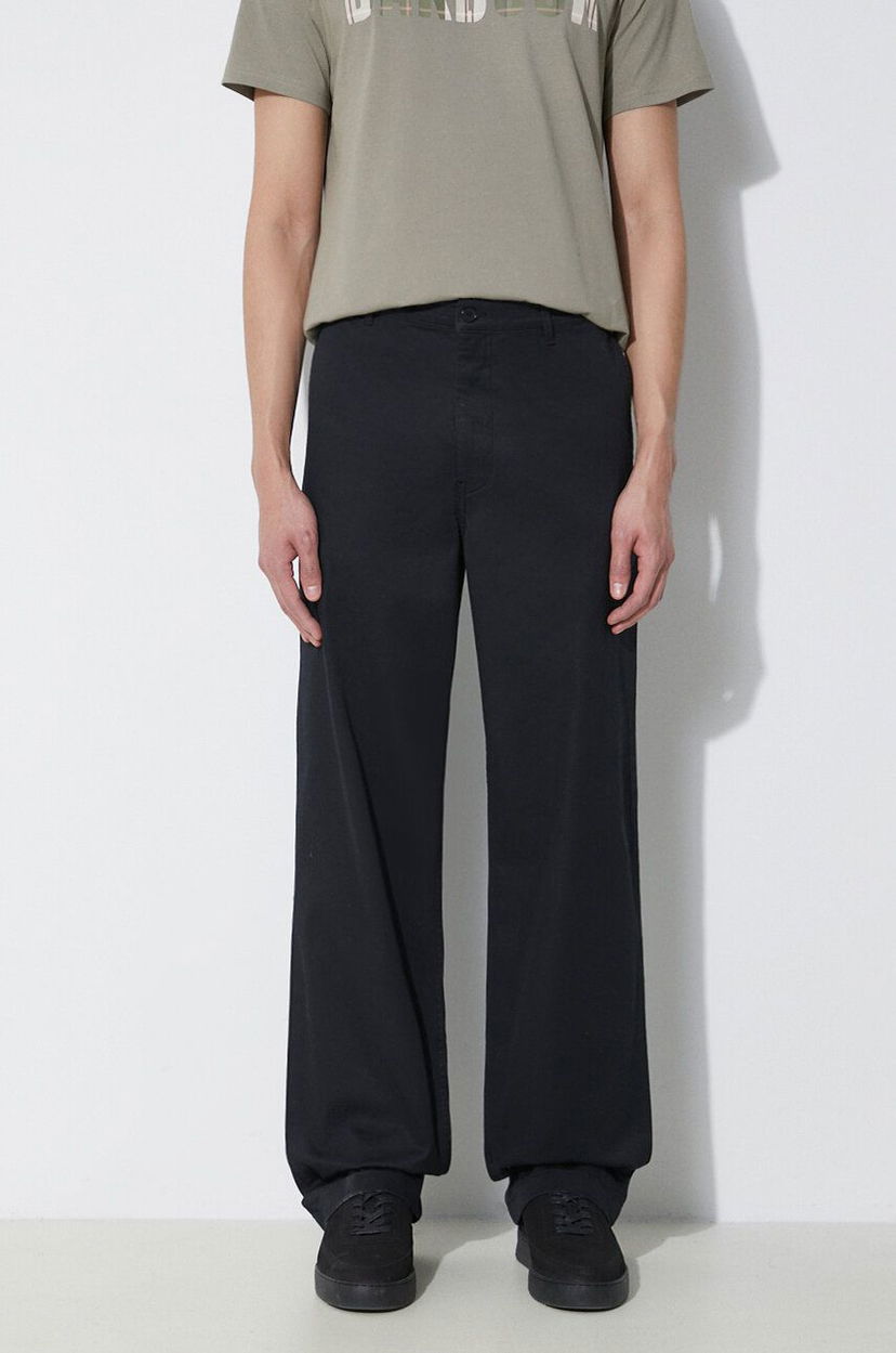 Housut WOOD WOOD Silas Classic Pants Musta | 10001601.5252