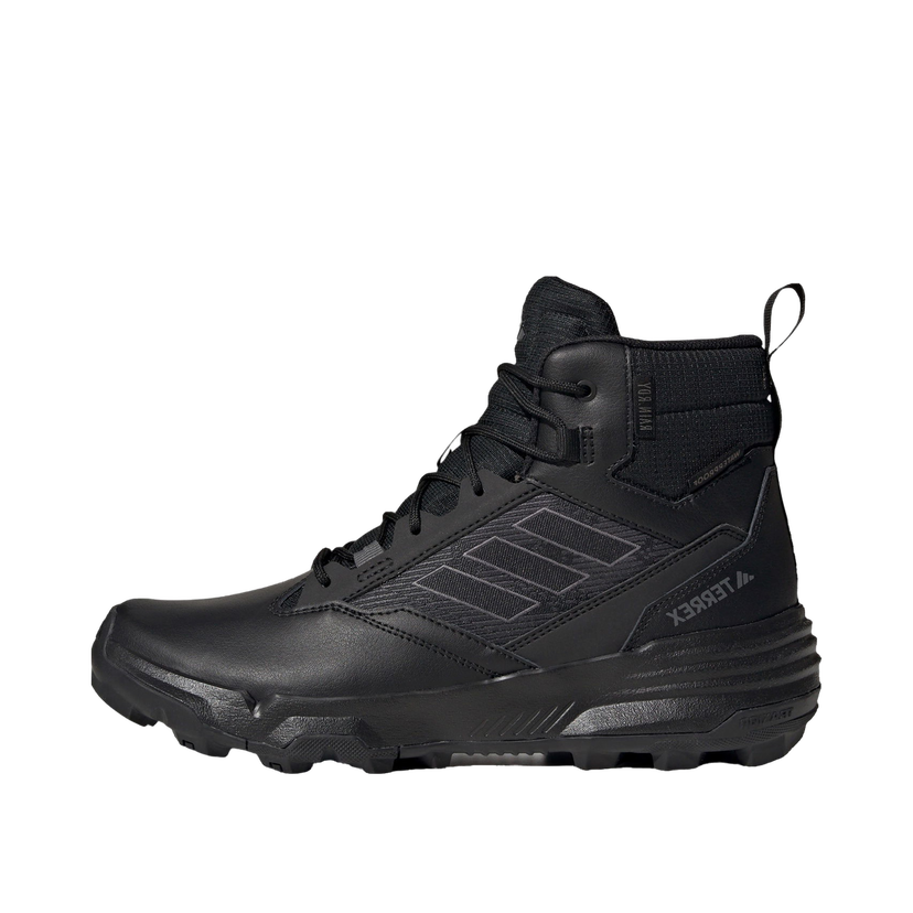 Outdoor adidas Performance Terrex Unity Leather Mid Rain.RDY Core Black Grey Musta | IF4977
