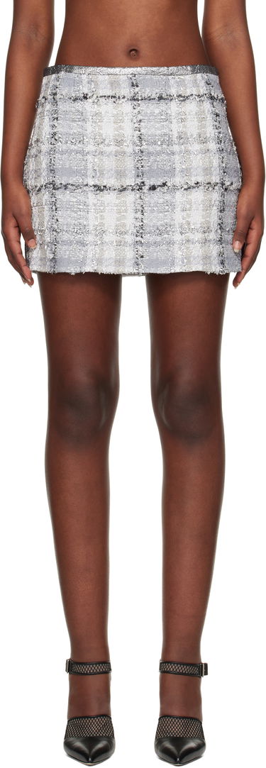 Hame Dolce & Gabbana Dolce&Gabbana Check Tweed Miniskirt Harmaa | F4CC8T FQZAE, 0
