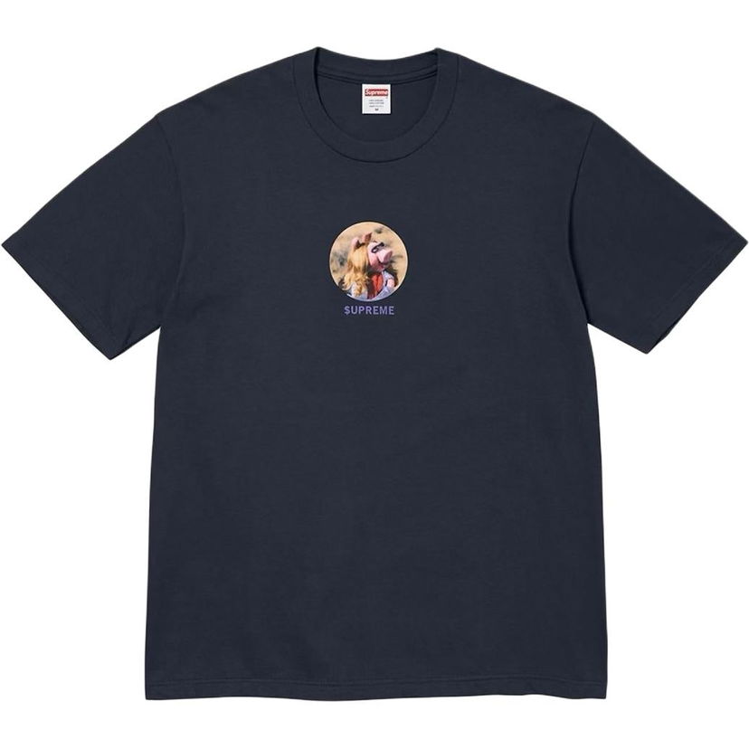 T-paita Supreme Miss Piggy Graphic T-Shirt Tummansininen | SUP-SS24-295
