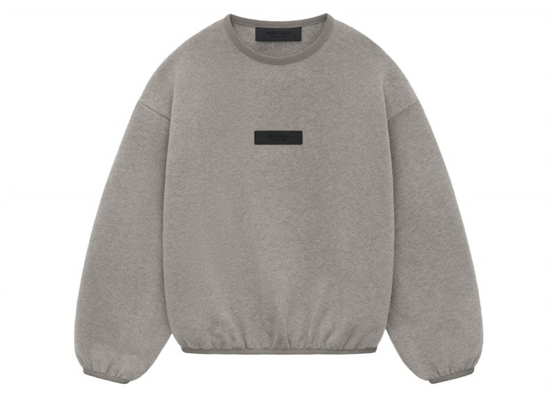 Villapaita Fear of God Essentials Core Collection Kids Crewneck Sweatshirt Harmaa | 785SU242061K