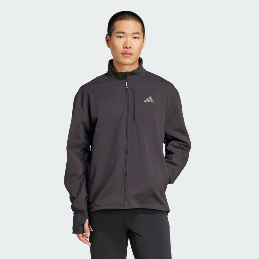 Takki adidas Performance Own The Run Winterized Jacket Musta | JP3815