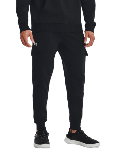 Cargo housut Under Armour Rival Fleece Musta | 1382134-001