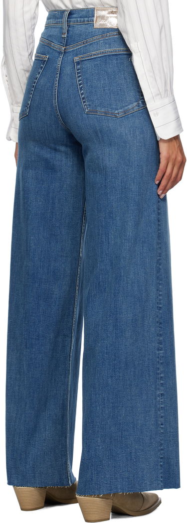 Jeans rag & bone Rag & Bone Flexi Sofie Wide-Leg Jeans Sininen | WDD24F2952FUWI, 2