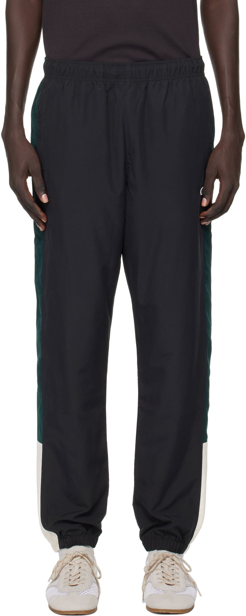Verryttelyhousut Lacoste Lacoste Color Block Track Pants Musta | XH5140_6XH