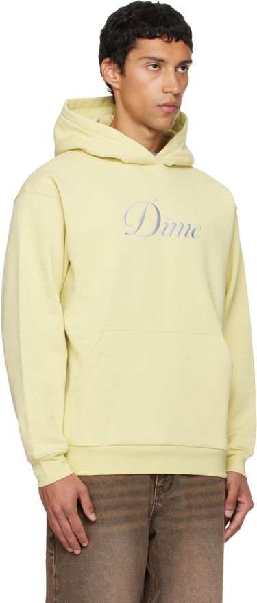 Huppari Dime Dime Cursive Hoodie Keltainen | DIMEFA2556CRE, 1