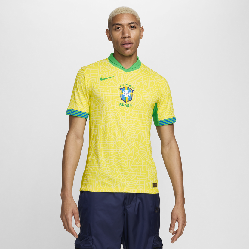 Jersey Nike Dri-FIT ADV Authentic Brazil 2024/25 Keltainen | FJ4270-706