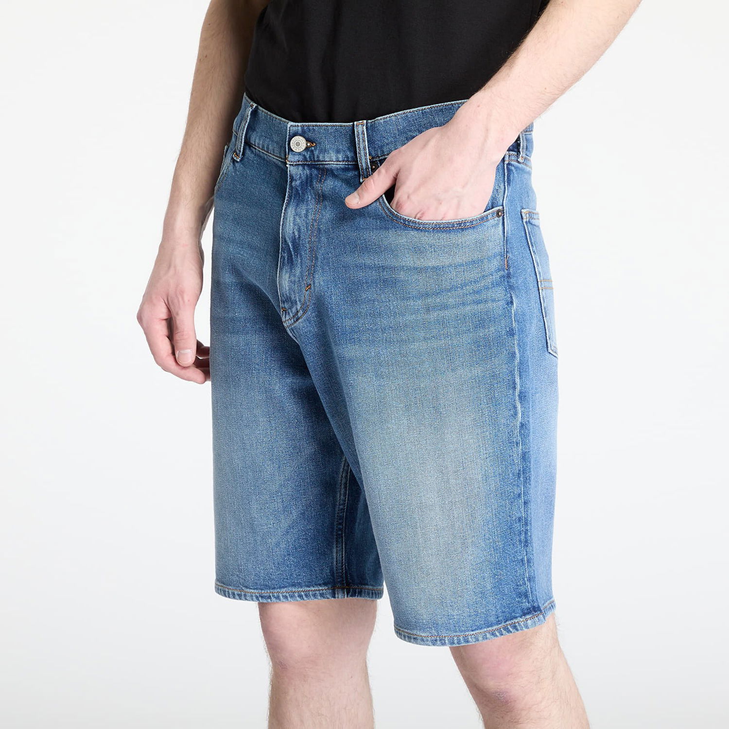 Shortsit Tommy Hilfiger Tommy Jeans Isaac Relaxed Denim Shorts Sininen | DM0DM20952 1A5, 1