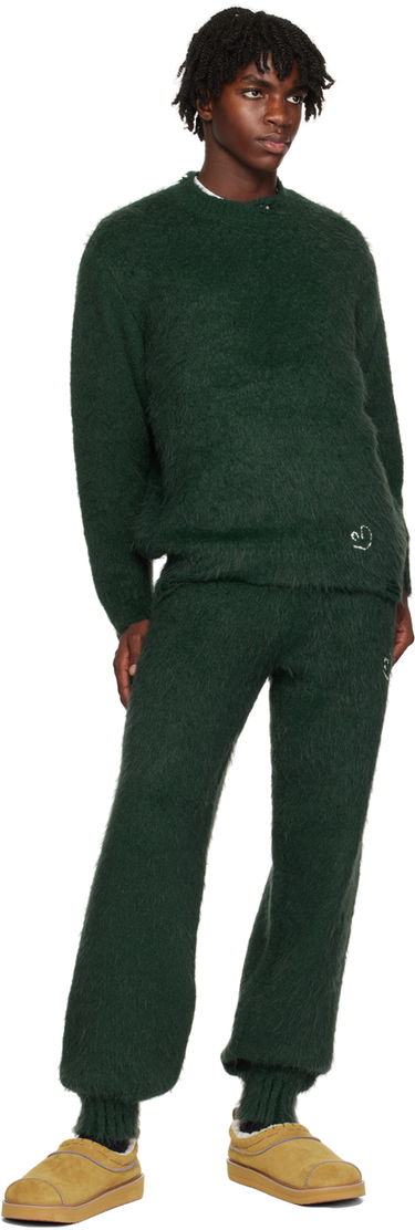 Villapaita ADER ERROR Crewneck Distressed Sweater Vihreä | BMADFWKT0304GN, 3