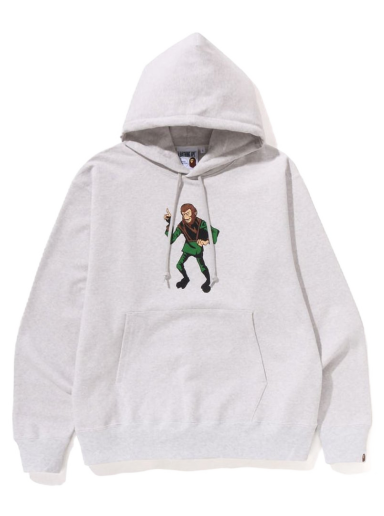 Huppari BAPE Ape Graphic Relaxed Fit Pullover Hoodie Harmaa | 1J30-114-001