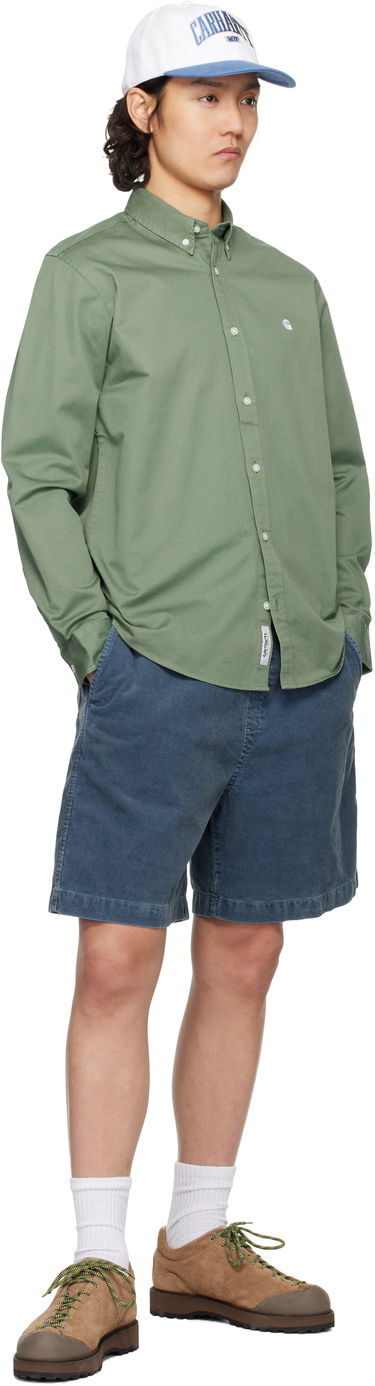 Shortsit Carhartt WIP Reynold Corduroy Relaxed Shorts Sininen | I034877, 3