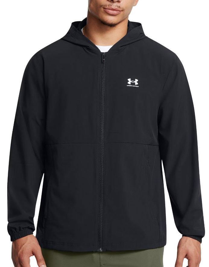 Tuulitakki Under Armour UA Vibe Woven Windbreaker Jacket Musta | 1386555-001