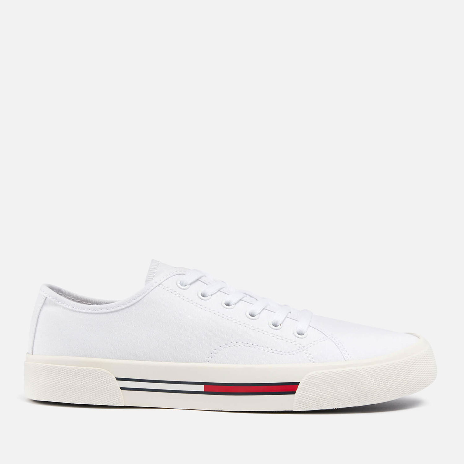 Vaatteet Tommy Hilfiger Tommy Jeans Women's Low Top Canvas Trainers - UK 3 Sininen | EN0EN020850K4, 0