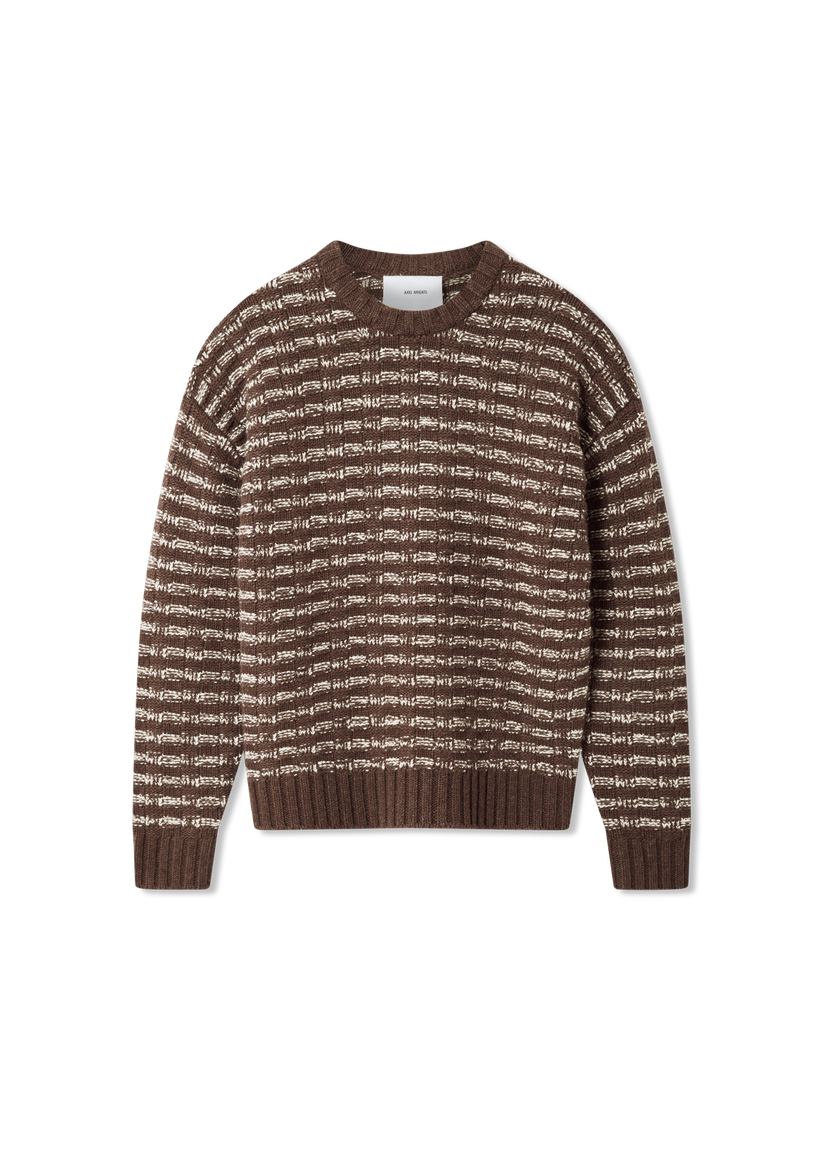 Villapaita AXEL ARIGATO Sonar Knit Patterned Sweater Monivärinen | A3297003