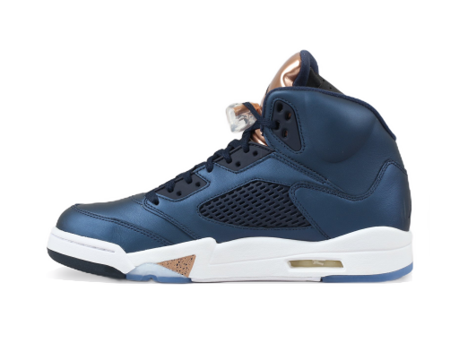 Tennarit ja kengät Jordan Air Jordan 5 Retro "Bronze" Tummansininen | 136027-416