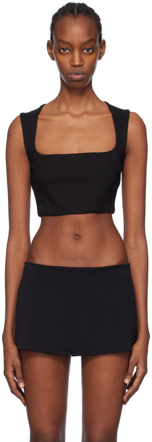 Tankkitoppi GUIZIO Guizio Celestial Tank Top Musta | C00101K010