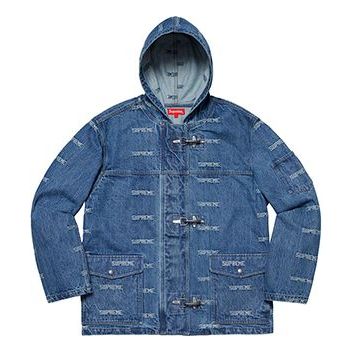 Takki Supreme Supreme SS19 Denim Turnout Jacket Sininen | SUP-SS19-653, 0
