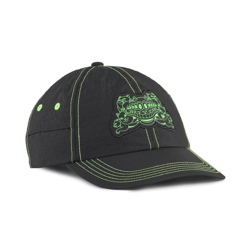 Korkki Puma RIPNDIP Dad Cap with Neon Green Details Monivärinen | 026595_01