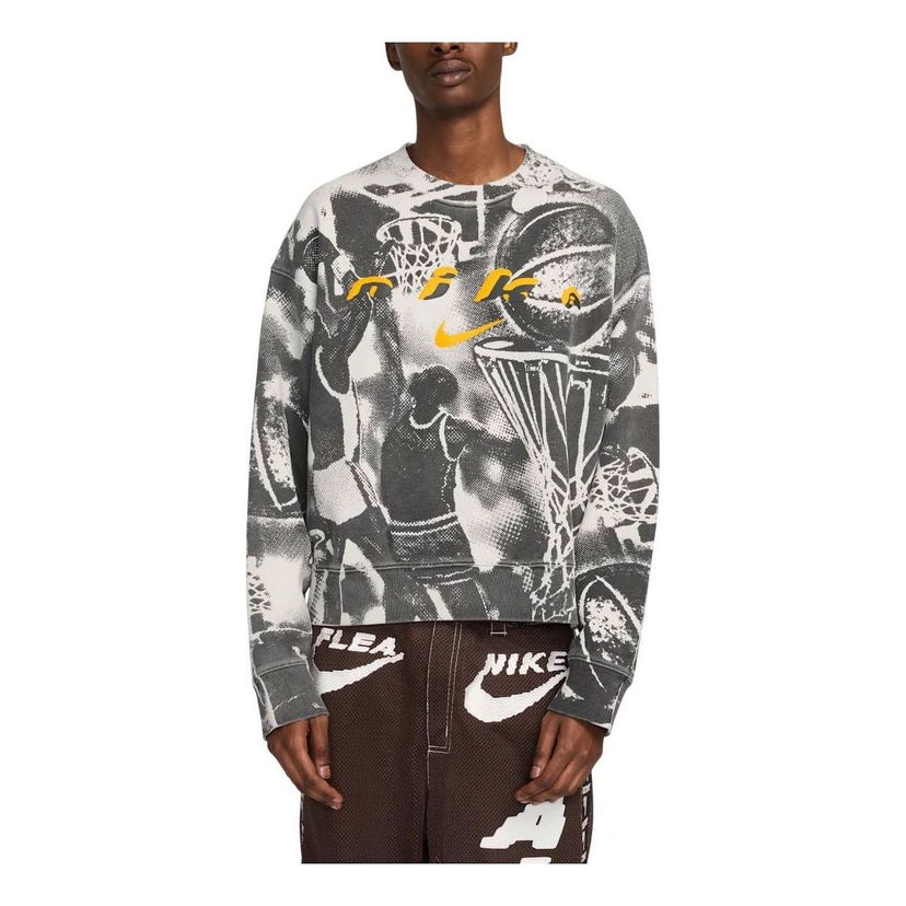 Huppari Nike Cactus Plant Flea Market Hoop Crewneck Sweatshirt Harmaa | HJ5887-072