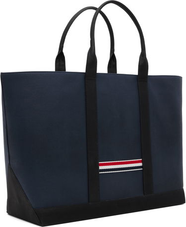 Kangaskassi Thom Browne Thom Browne Medium Drawstring Tool Tote Tummansininen | UAG231A-F0927, 2