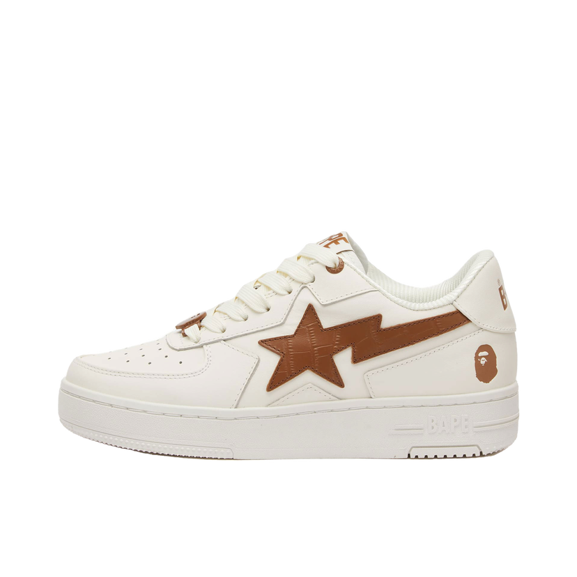 Tennarit ja kengät BAPE Bathing Ape Sta Icon #1 Size UK 3.5 Valkoinen | 001FWL302305L-BRW