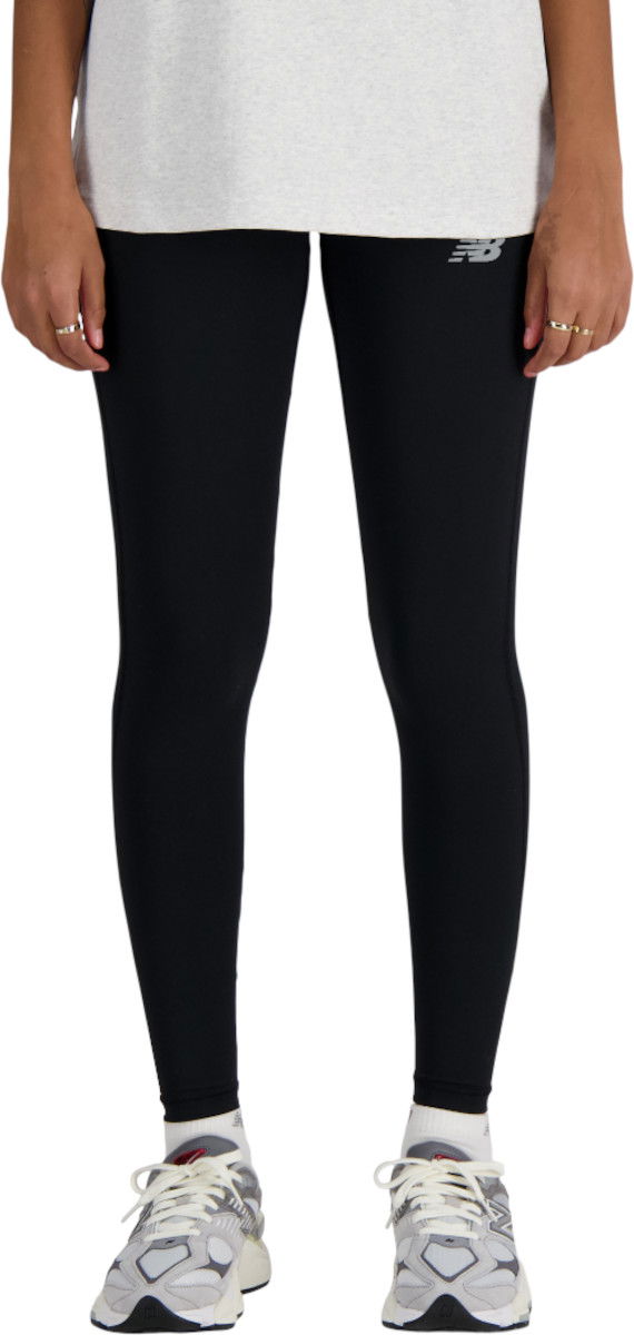 Leggingsit New Balance Sleek High Rise Legging 27" Musta | wp41237-bk