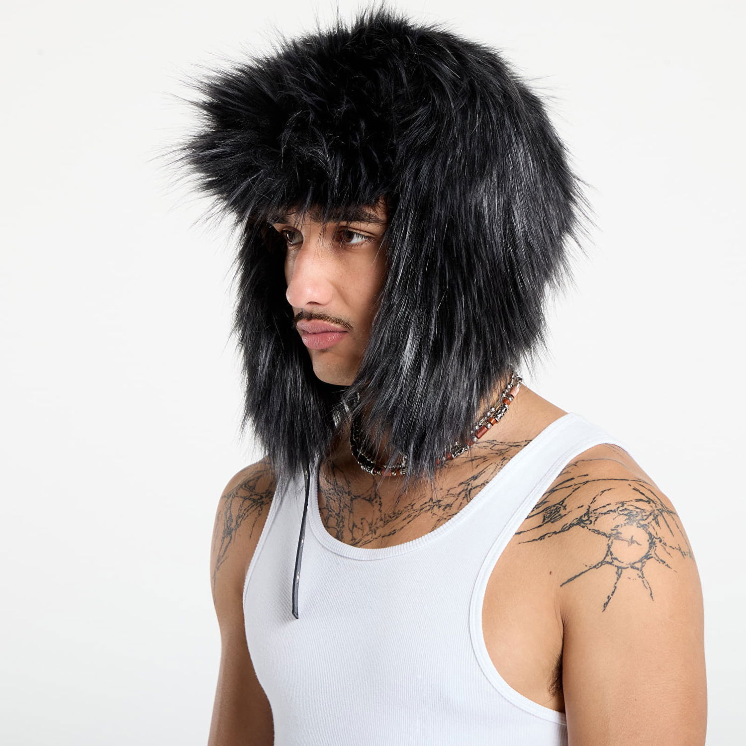 Hattu MISBHV MISBHV Faux Fur Aviator Hat S/M Musta | 251A503, 1