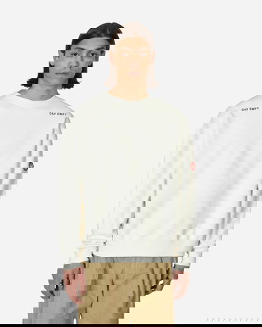 Villapaita Cav Empt Washed Crewneck Beige | CES23CS04 001, 3