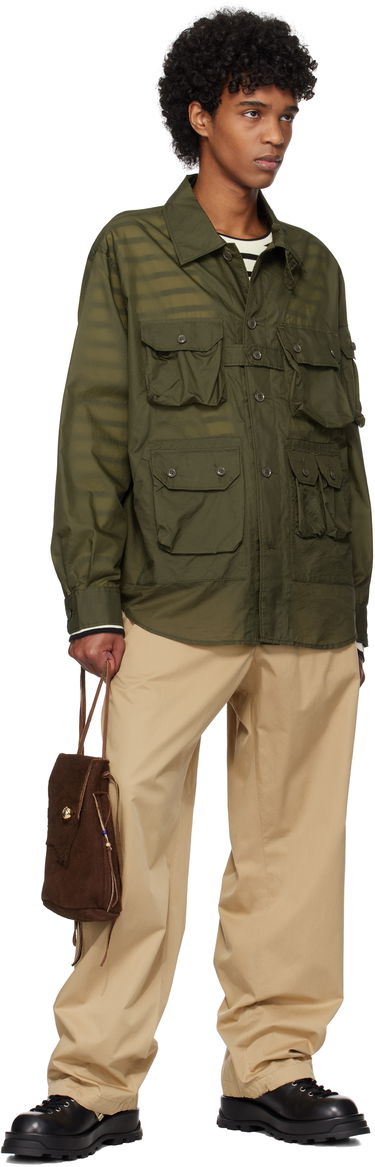 Cargo housut Engineered Garments Engineered Garments Gurkha Trousers Beige | 25S1F039, 3