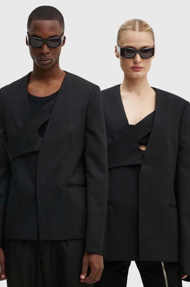 Takit HELIOT EMIL Black Cutout Wool Blazer Musta | PREAW24.M.04.042.BLK01, 0