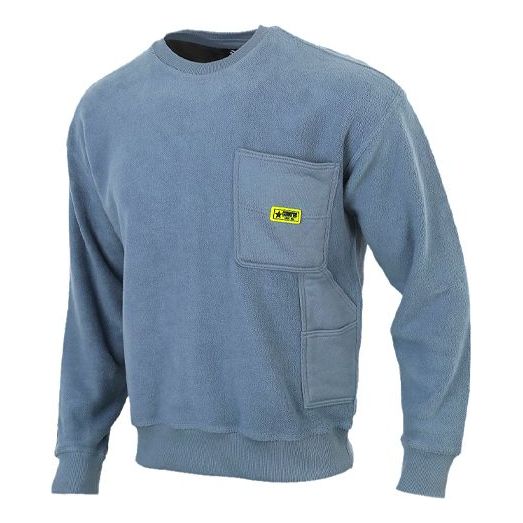 Villapaita Converse Carpenter Crewneck Pullover Sweatshirt Sininen | 10019956-A05