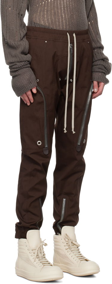 Cargo housut Rick Owens Rick Owens Hollywood Bauhaus Cargo Pants Musta | RU01E5377 TE, 4