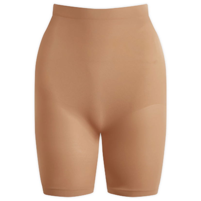 Body SKIMS Seamless Sculpt Mid Thigh Short, Size Large Beige | BO-SHO-3363-SIE