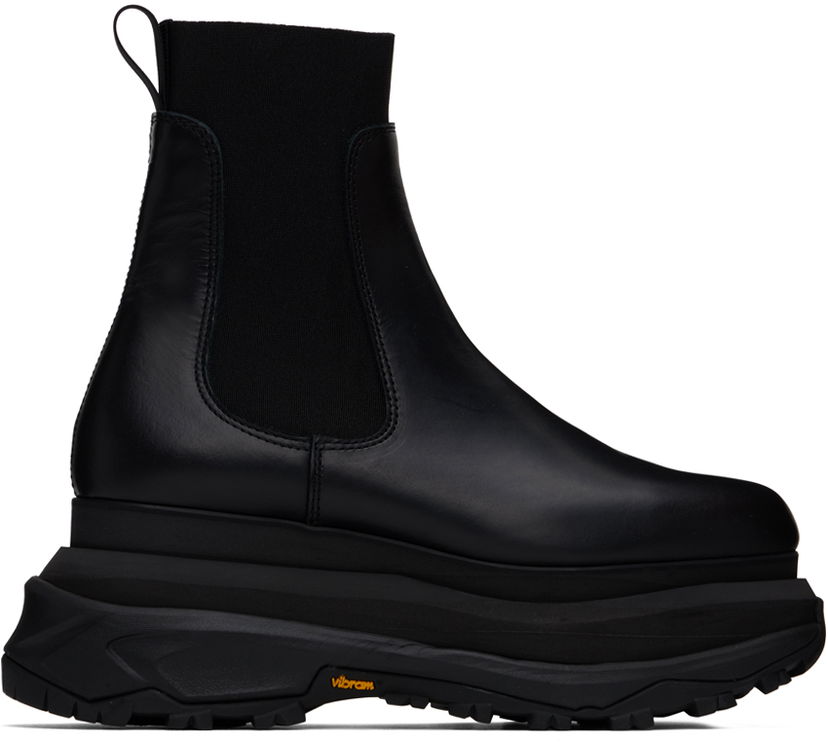 Tennarit ja kengät sacai sacai Platform Chelsea Boots Musta | SCM-237