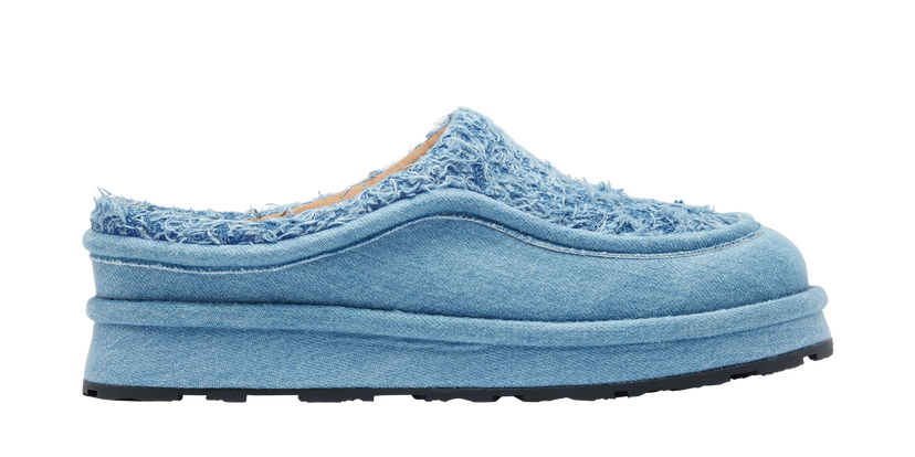 Tennarit ja kengät AXEL ARIGATO Pillow Frayed Denim Platform Mule Sininen | F3197001