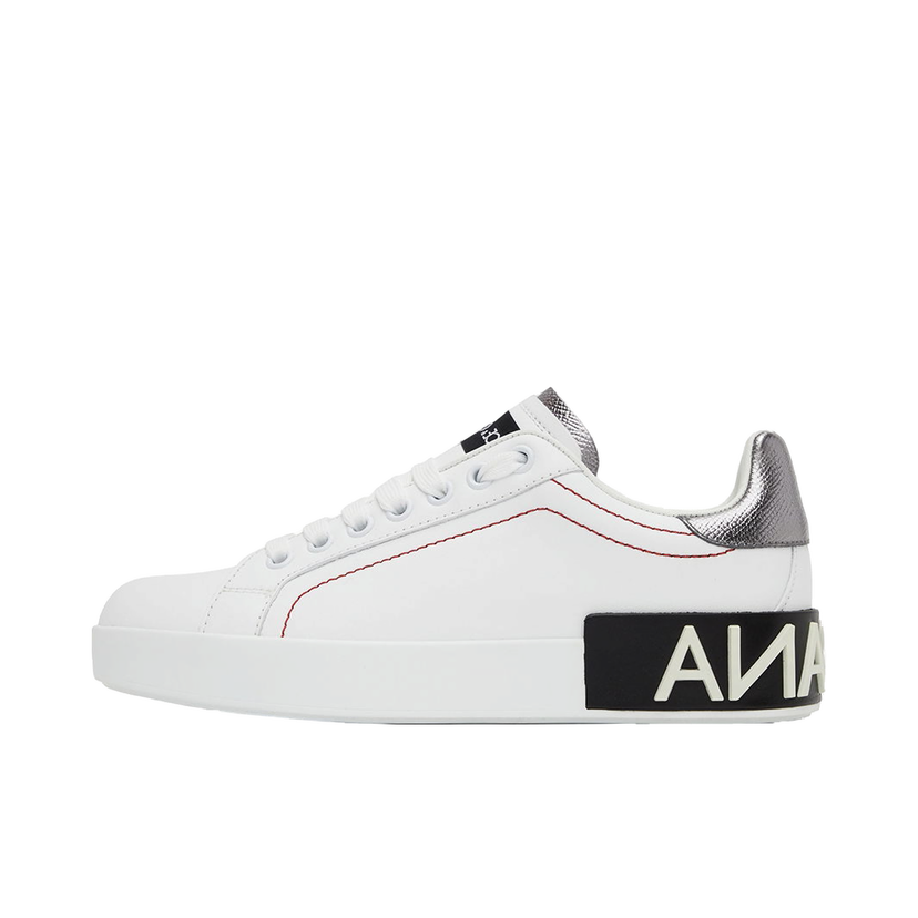 Tennarit ja kengät Dolce & Gabbana White Portofino Sneakers Valkoinen | CK1587 AH527