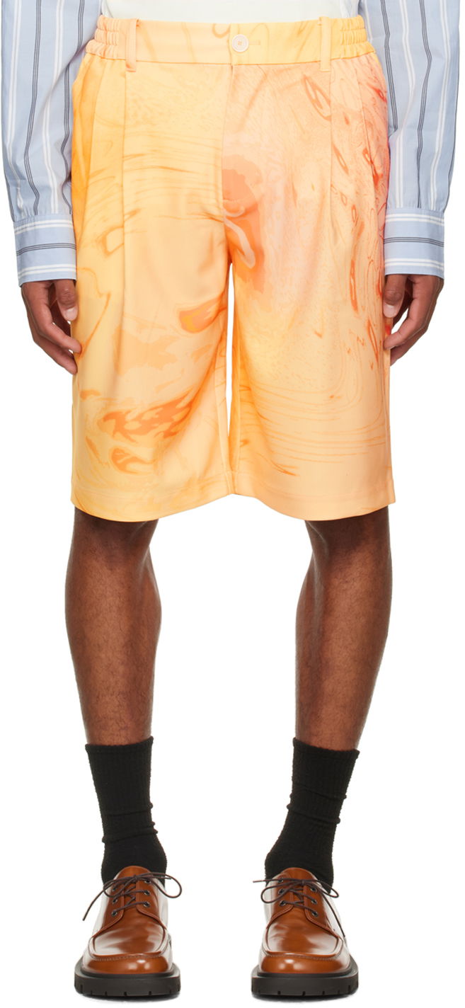 Shortsit Feng Chen Wang Feng Chen Wang Phoenix Shorts Oranssi | FMF14ST06