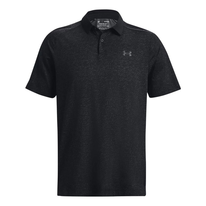 Poolopaita Under Armour Iso-Chill Heather Polo Musta | 1377294-001