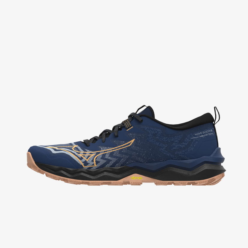 Juoksu Mizuno Wave Daichi 8 Estate Blue/ Apricot Ice/ Black Musta | J1GK247171