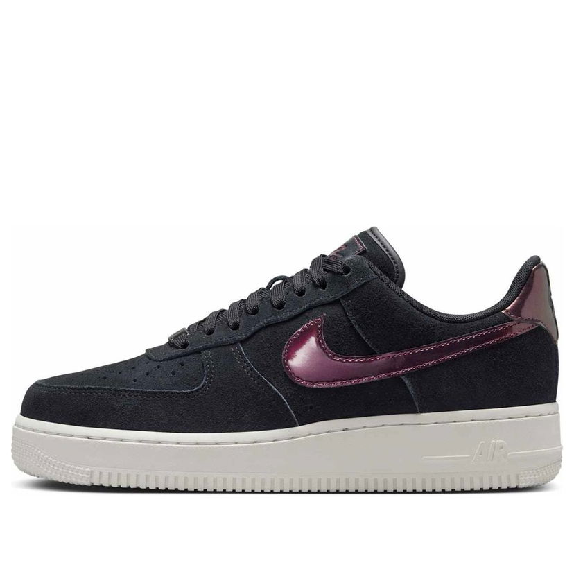Tennarit ja kengät Nike Air Force 1 '07 SE 'Eggplant Swoosh' Musta | HJ4401-002