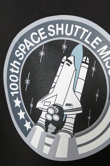 Huppari Alpha Industries Space Shuttle Hoody Musta | 178317-03, 4
