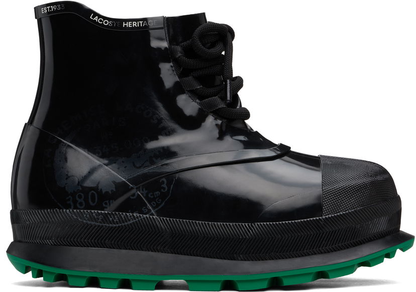 Vaatteet Lacoste Lacoste René Boots Musta | RENE BOOT RUNWAY