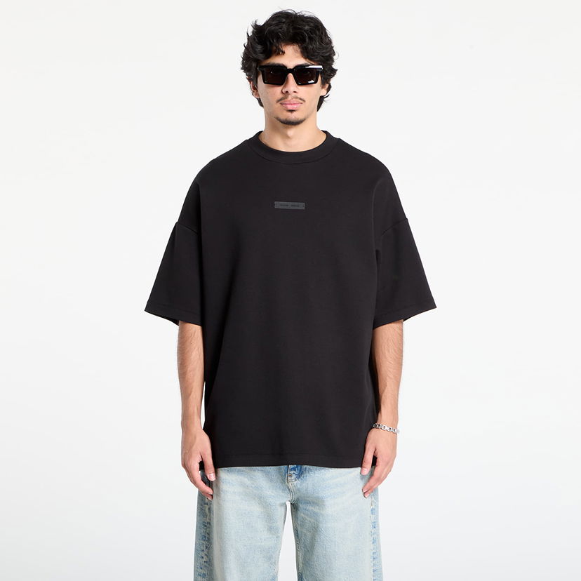 T-paita Fear of God Fear of God Essentials Pique 90's Short Sleeve T-Shirt Musta | 125SP254410F-861