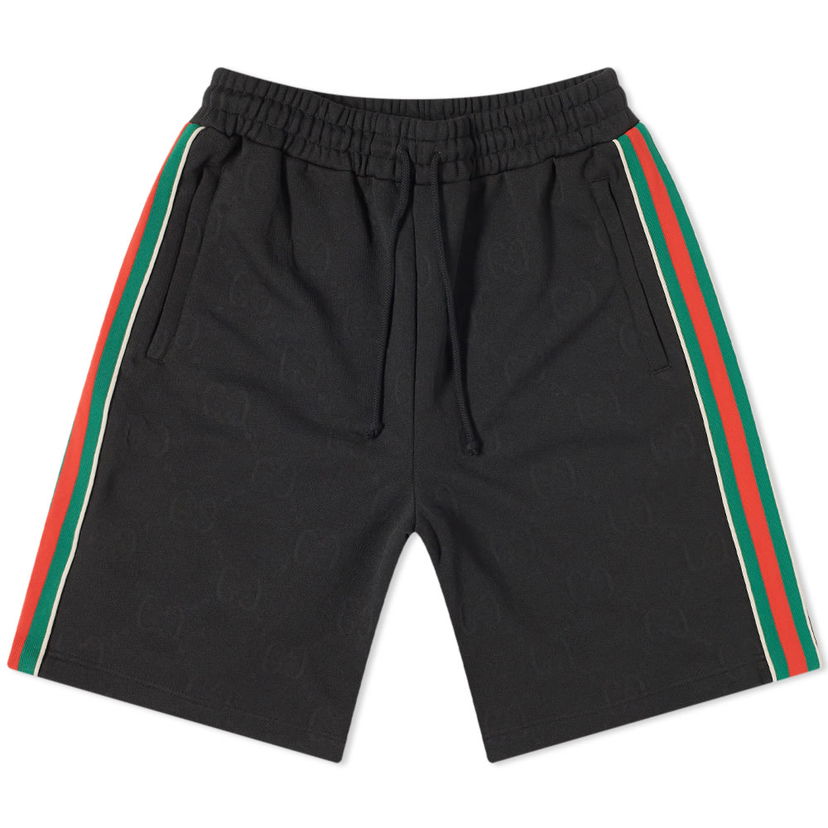 Shortsit Gucci Gucci GG Jacquard Shorts Musta | 662272-XJDE9-1043