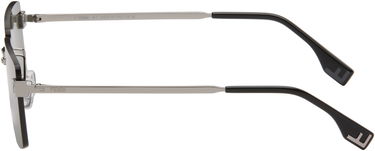Aurinkolasit FENDI Rectangular Rimless Sky Eyewear with Monogram Temples Vihreä | FE40165UM6014N 840126859997, 2