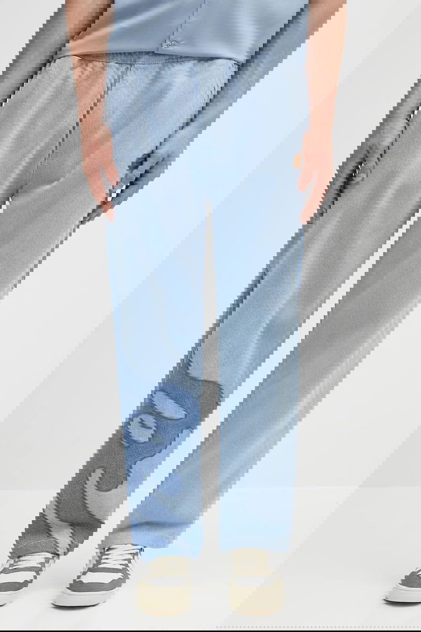 Jeans AAPE by A Bathing Ape AAPE Main Relaxed Fit Jeans Sininen | AAPPTMB634XXN, 0