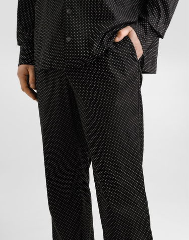 Housut Dolce & Gabbana Dolce & Gabbana Micro-designed Joggers Musta | GVRMATFMRBNS8030, 3